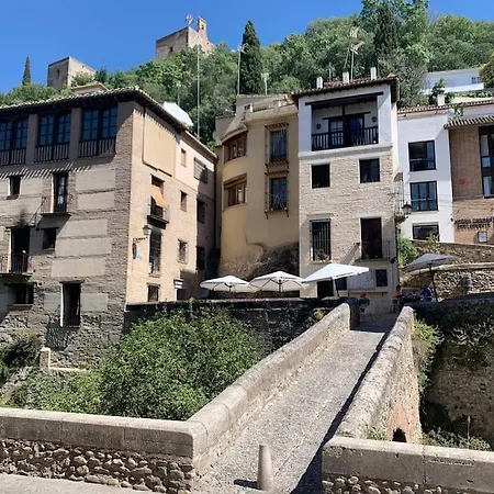Ferienwohnung Cosy Flat/Nearly Touching Alhambra/Great Views Granada Exterior foto