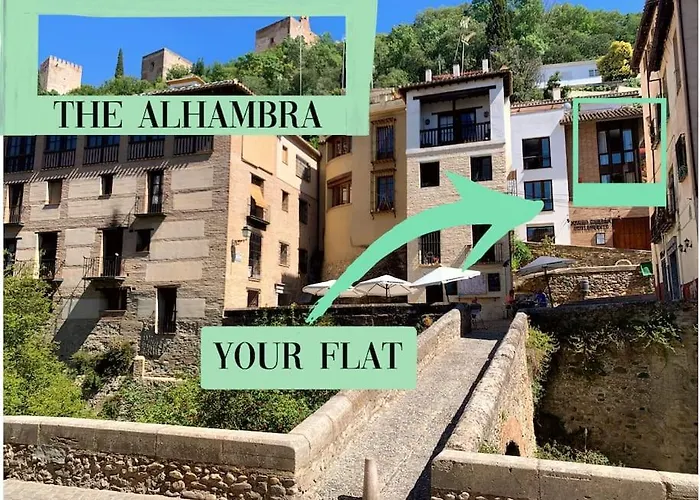 Cosy Flat/Nearly Touching Alhambra/Great Views